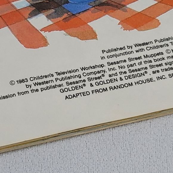 Vtg 1983 Grover Goes To School Book And Read Along Cassette Tape - Picture 9 of 15